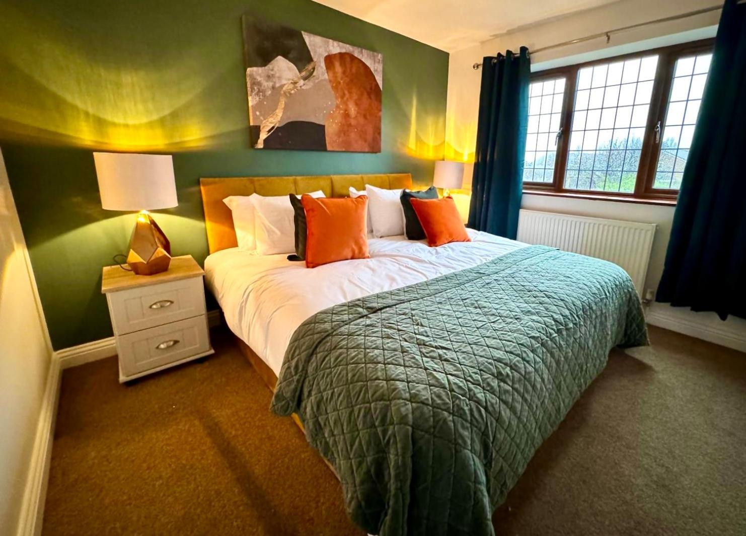 3Br House Ossett-Wakefield, Free Parking 3 Cars Wi Fi Long Stays Eksteriør billede